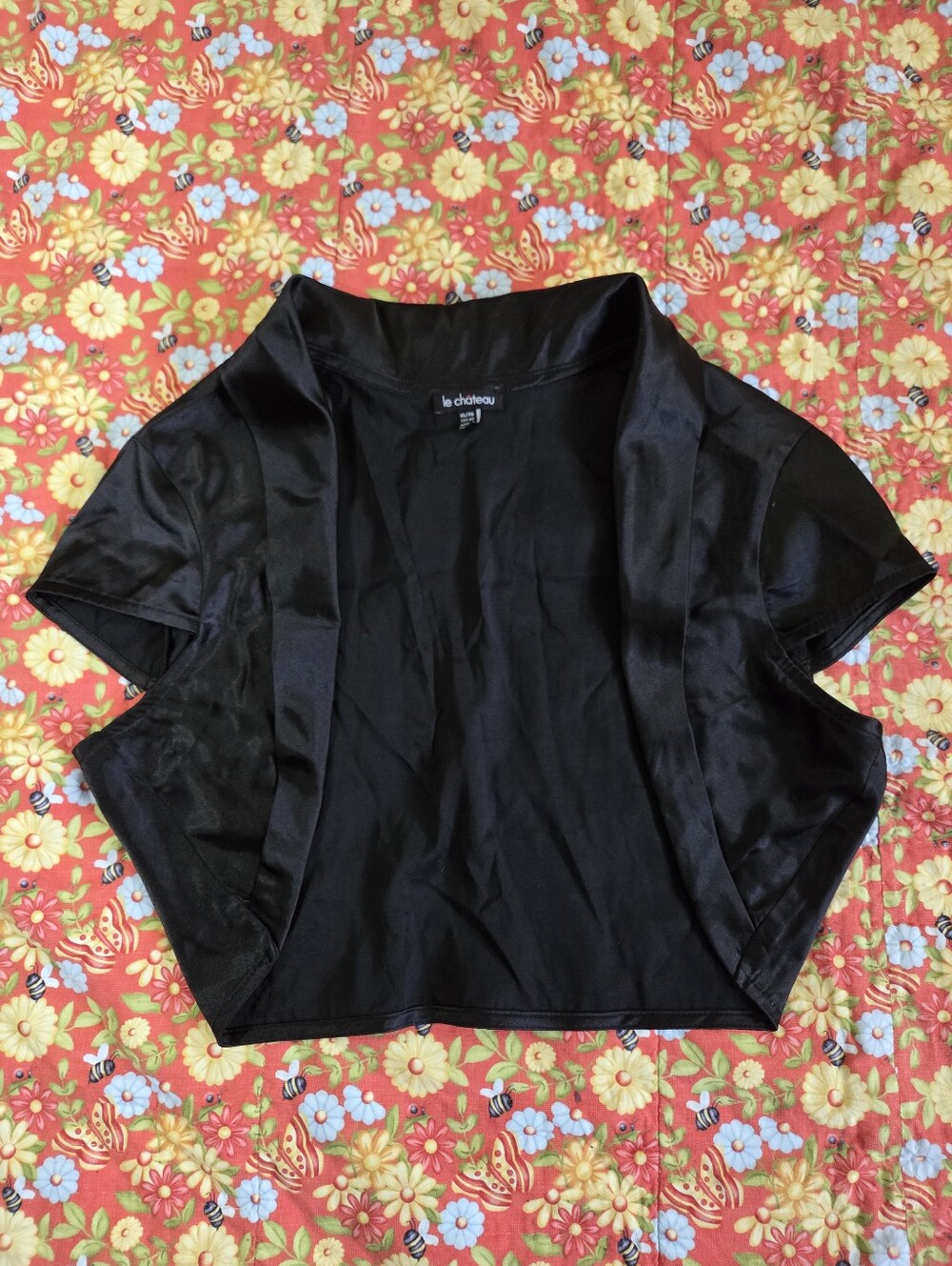 2000s Black Shrug Bolero